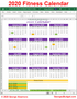 2020 year at a glance workout plan
